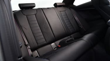 BMW M2 rear seats