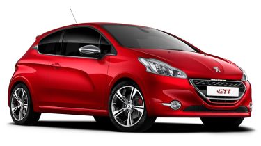 Peugeot 208 GTi 2014 front quarter