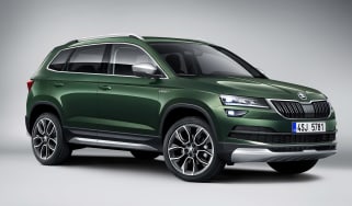 Skoda Karoq Scout front