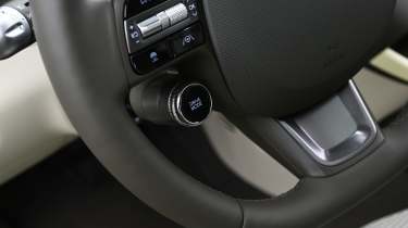 Hyundai Inster steering wheel detail