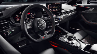 Audi RS4 Avant interior - left-hand-drive