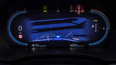 Volvo XC60 Recharge hybrid instrument display