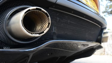 McLaren GT exhaust