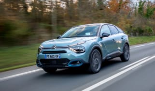 Citroen e-C4 hatchback review gallery