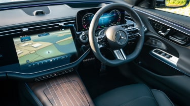Mercedes E-Class UK drive interior