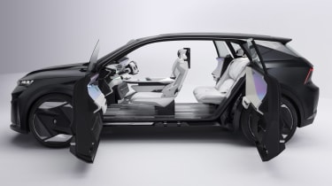 Renault Scenic Vision concept doors open