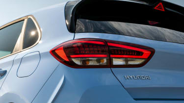 2021 Hyundai i30 N hatchback - tail light close