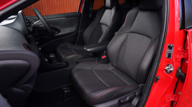 Toyota Yaris hatchback front seats
