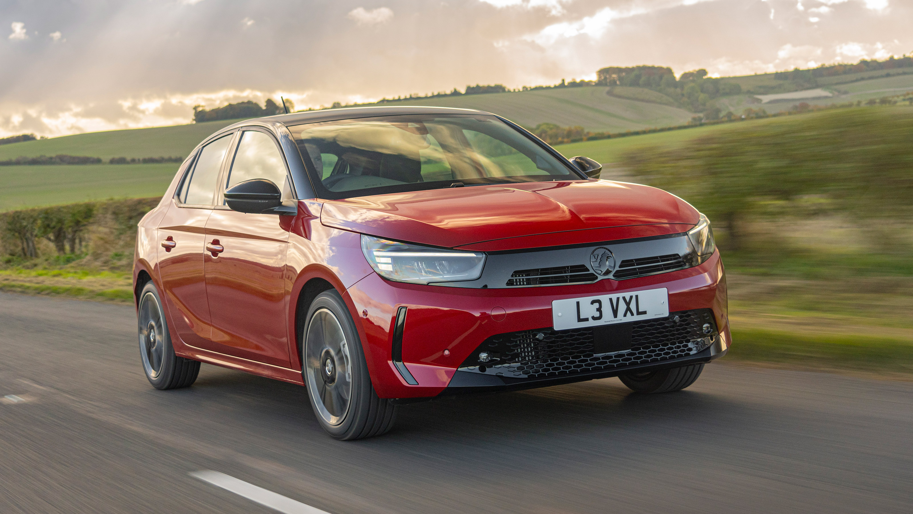 Get A Better Look At The 2024 Opel Corsa Facelift On The Open Road