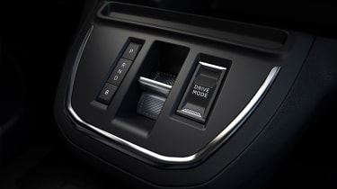 Peugeot e-Traveller MPV gear selector